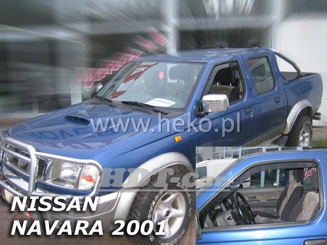 Ofuky oken NISSAN Navara Pick Up 4D 2001-2005