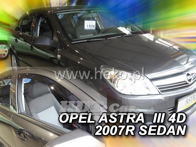 Ofuky oken OPEL Astra III H hatchback, 5D, 2004 =>, přední + zadní