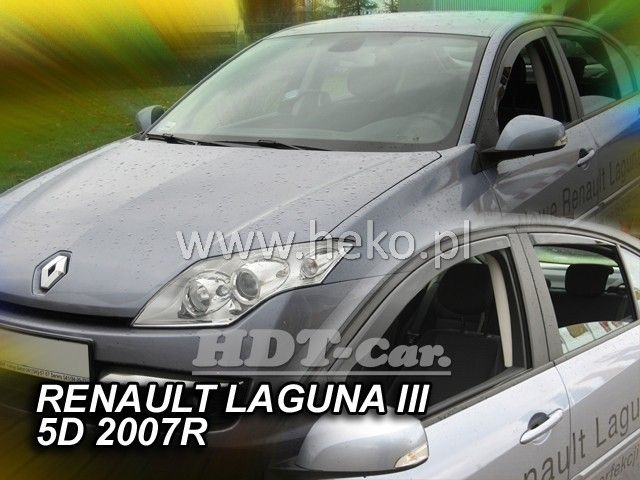 Ofuky oken RENAULT Laguna III 5D, 2007 =>, přední + zadní