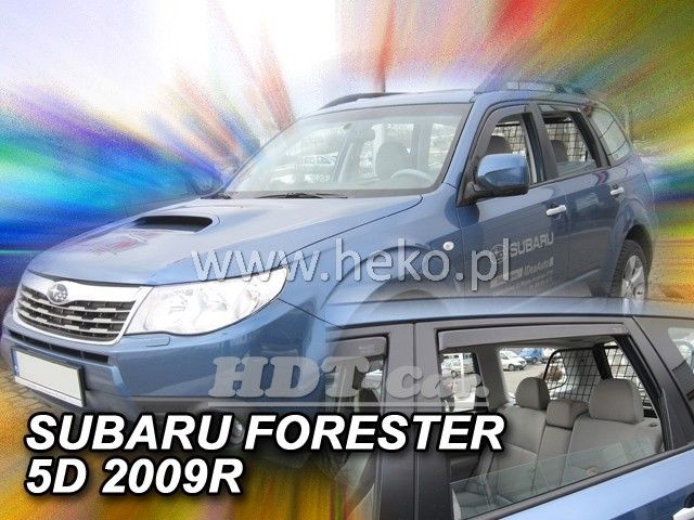 Ofuky oken SUBARU Forester SH 5D, 2009 =>, přední + zadní