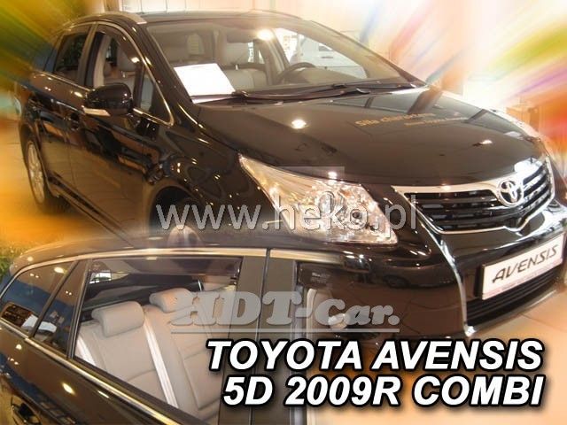 Ofuky oken TOYOTA Avensis combi 5D 2009 =>, přední + zadní