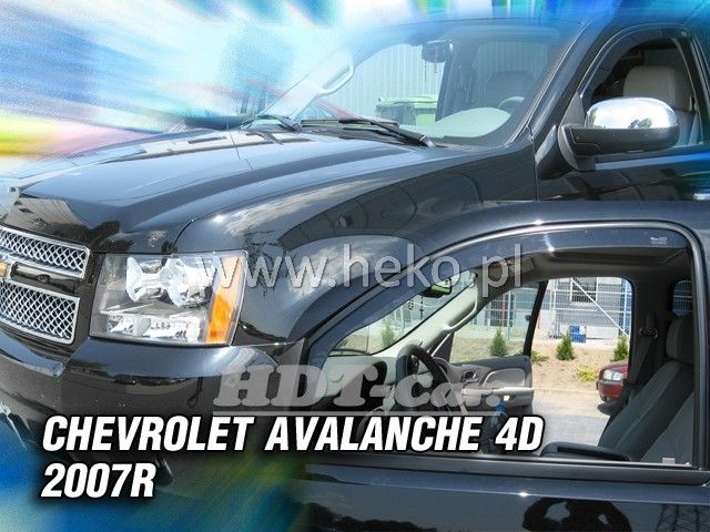 Ofuky oken Chevrolet Avalanche 4D 2007 =>, přední
