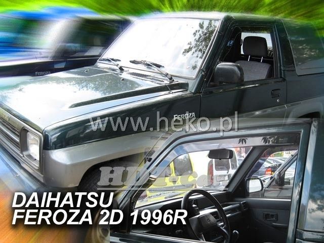 Plexi, ofuky Daihatsu Feroza 2D 89--98R přední HDT