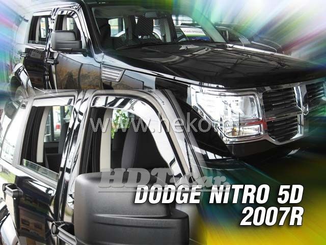 Ofuky oken Dodge Nitro 5D 2007 => přední
