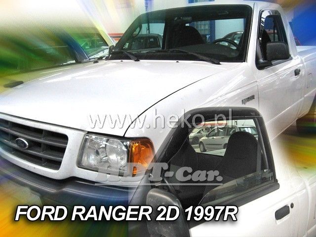 Plexi, ofuky Ford Ranger Pic-up 2/4D 1997 =>, přední HDT
