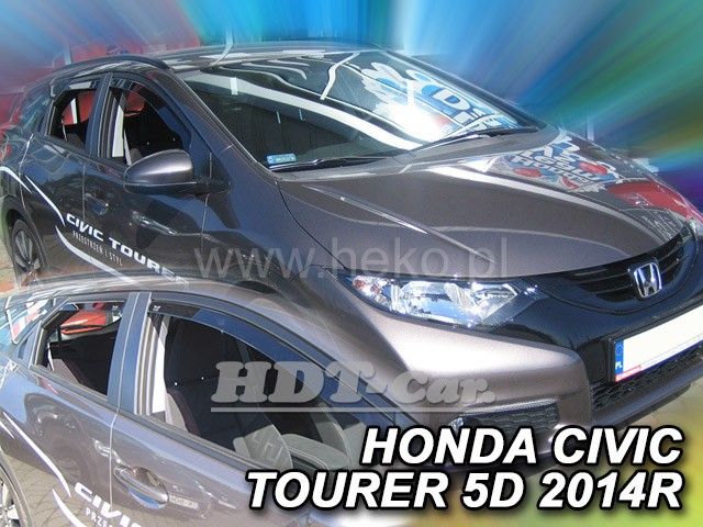 Ofuky oken Honda Civic Tourer 5D 2004=> +zadní
