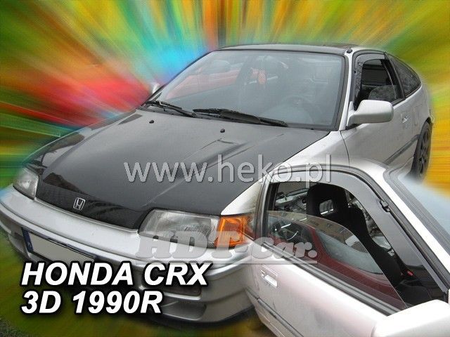 Plexi, ofuky Honda CRX 3D 88-91r přední HDT