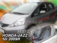 Plexi, ofuky Honda Jazz 5D 2009 =>, přední