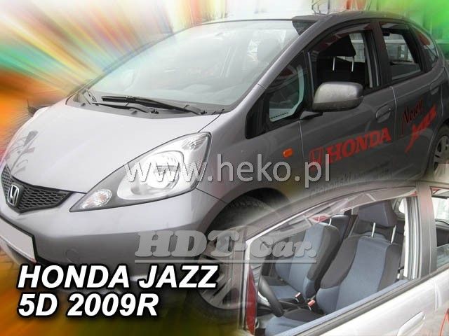 Ofuky oken Honda Jazz 5D 2009 =>, přední + zadní