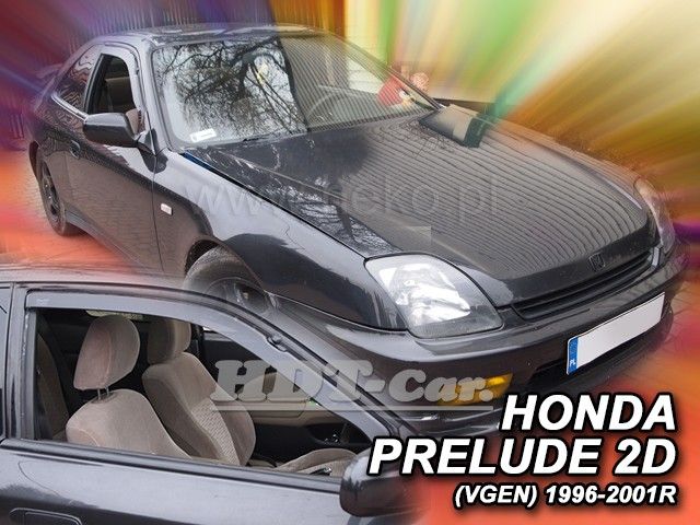 Plexi, ofuky Honda Prelude 2D 96-2001r, 2ks přední HDT