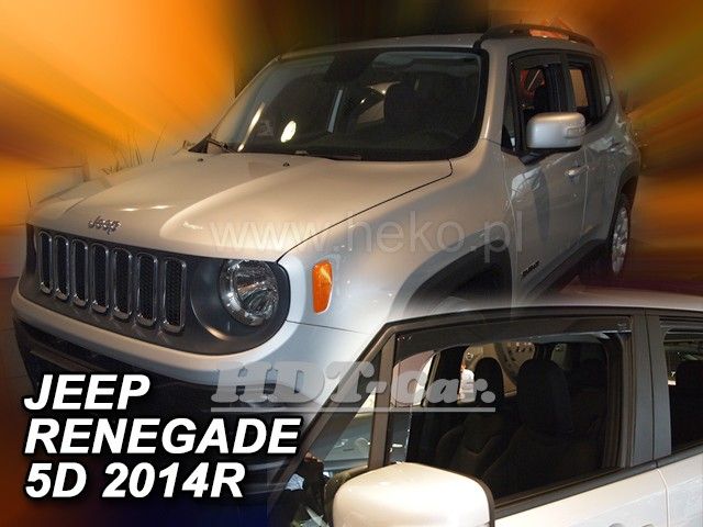 Ofuky oken Jeep Renegade 5D 2014r =>, 2ks přední
