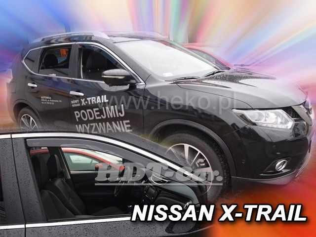 Ofuky oken Nissan X-Trail III 5D 2013r =>, 2ks prední