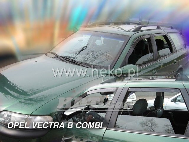 Ofuky oken OPEL Vectra B combi, 5D, 96-2002, přední + zadní