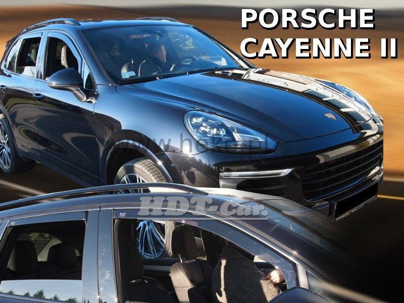 Ofuky oken Porsche Cayenne 5D 10R =>, přední + zadní