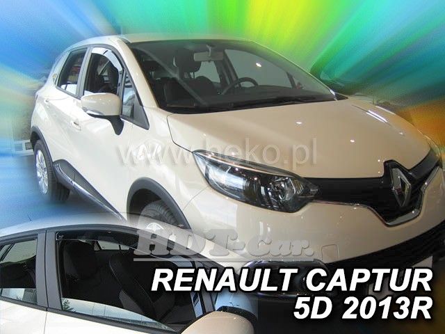 Ofuky oken Renault Captur 5D 2013 => přední