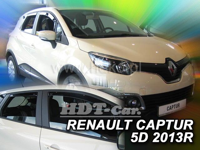 Ofuky oken Renault Captur 5D 2013 => přední + zadní