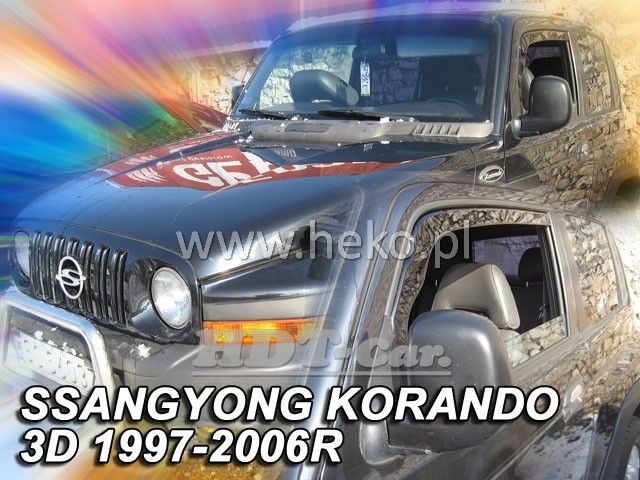Ofuky oken Ssangyong KORANDO 3D, 97-2006, přední