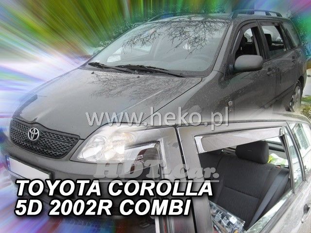 Ofuky oken Toyota Corolla 5D 2002-2007 combi, přední + zadní