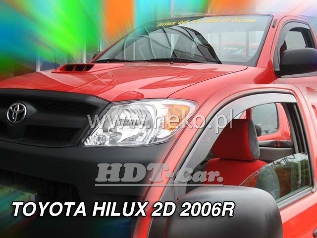 Ofuky oken Toyota Hilux 2D 8/2006, přední