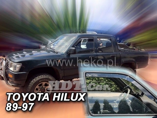 Ofuky oken Toyota Hilux 2D 89-1997, přední
